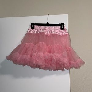 Pink Petticoat underskirt costume tulle tutu skirt